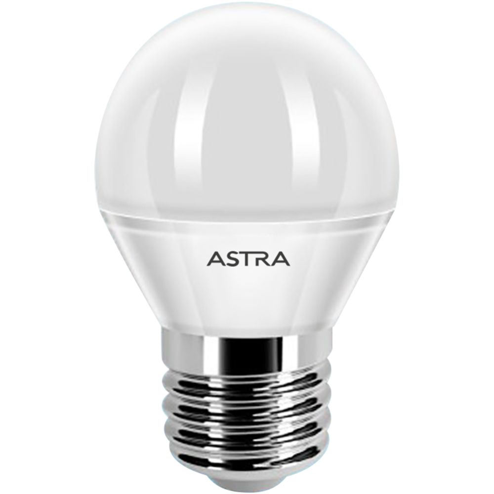 Лампа светодиодная «Astra» G45, 7W, E27, 3000K.        