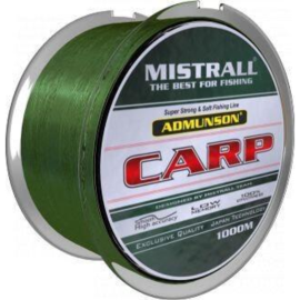 Леска рыболовная «Mistrall» Admunson Carp Camouglage, 0.28 мм, ZM-3360028, 1000 м