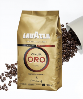 Кофе в зернах «Lavazza» Qualita Oro, 1000г, АРАБИКА, Италия