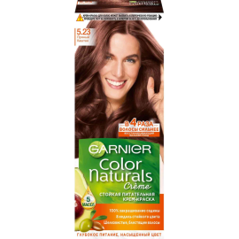 Крем-краска для волос «Garnier» Color Naturals, тон 5.23, розовое дерево