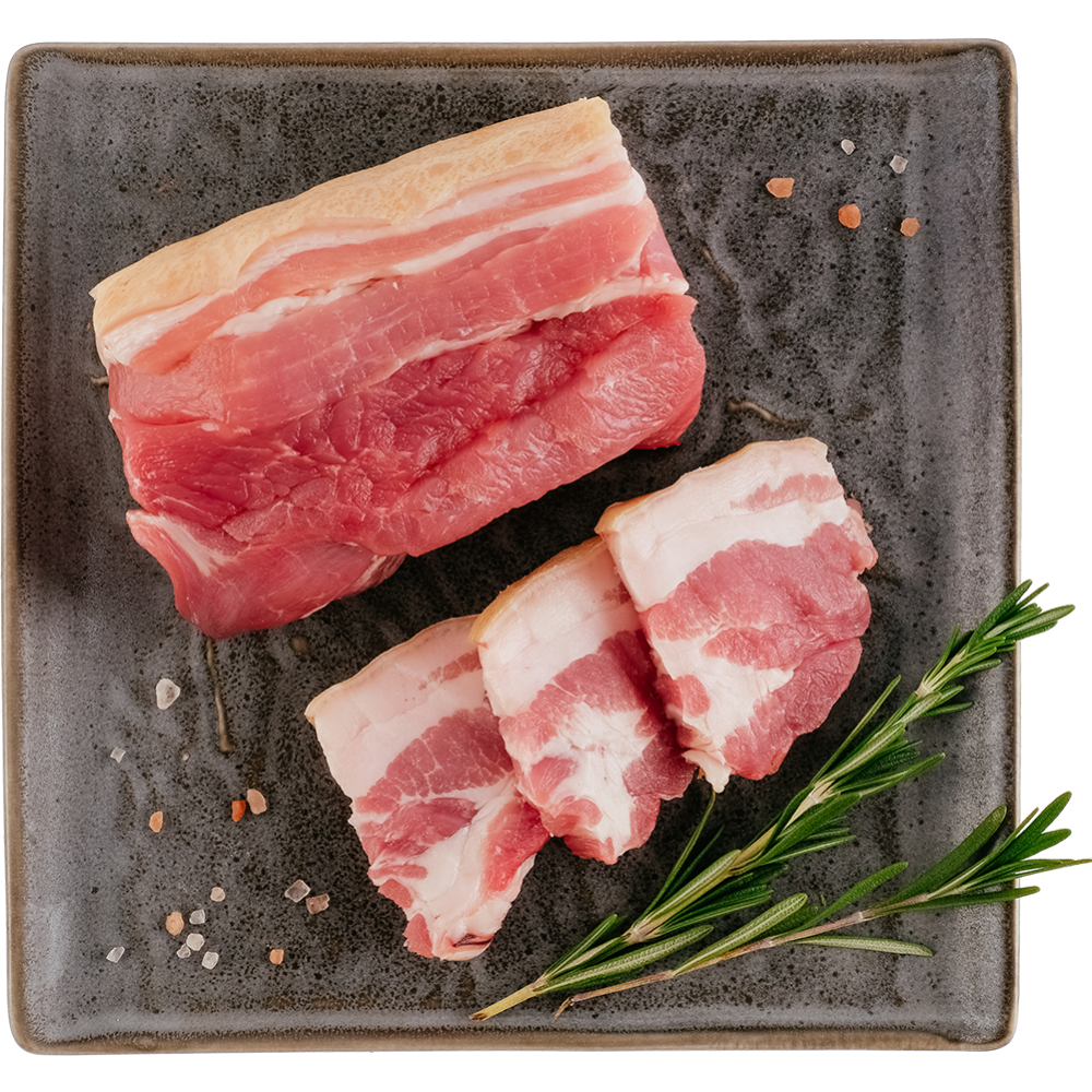 Полуфабрикат мясной из свинины «Грудинка бескостная» 1 кг #0