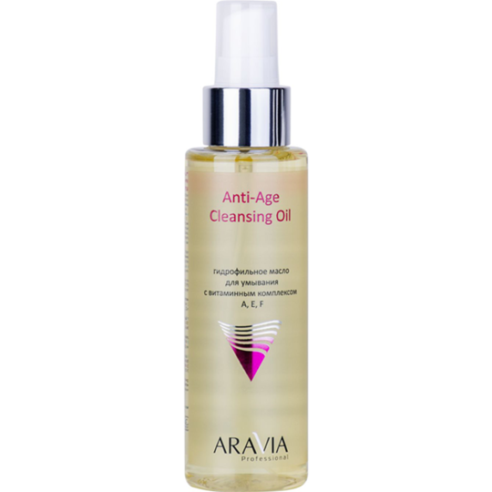 Масло для умывания «Aravia» Professional, Anti-Age Cleansing Oil A, E, F, 110 мл