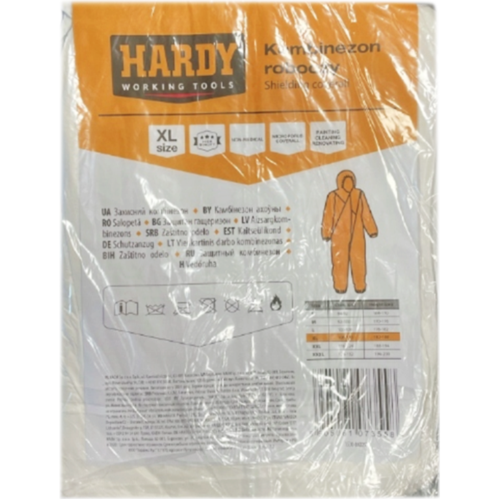 Картинка товара Комбинезон защитный «Hardy» 1530-860052, размер XL