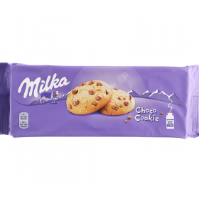 Пе­че­нье «Milka» с ку­соч­ка­ми мо­лоч­но­го шо­ко­ла­да, 168 г