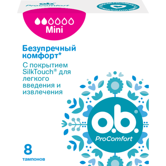 Тампоны «o.b.» Pro Comfort mini, 8 шт