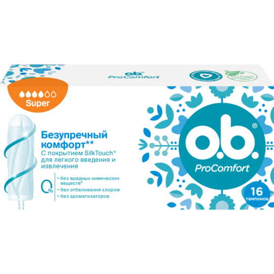 Тампоны «o.b.» Pro Comfort Super, 16 шт