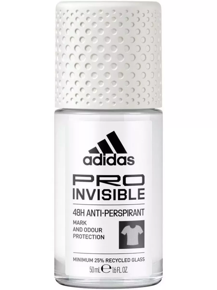 Adidas антиперспирант роликовый 48H Pro Invisible для женщин 50 мл