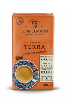 Кофе молотый Tempelmann TERRA 500гр