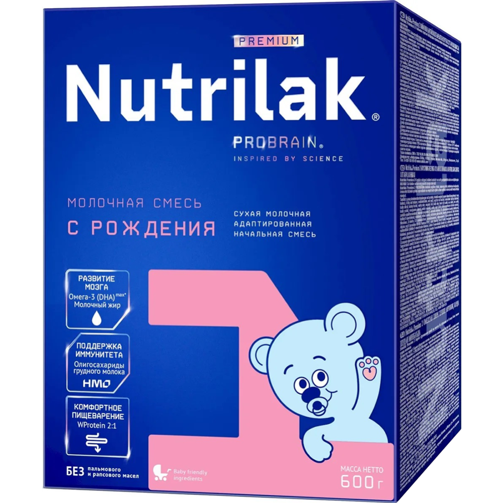 Смесь молочная сухая «Nutrilak» Premium-1, 600 г #0