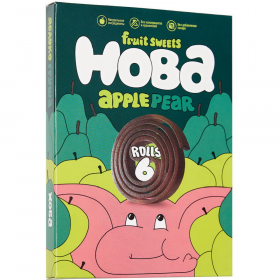 Кон­фе­ты фрук­то­вые «Хоба» яблоко-груша, 60 г