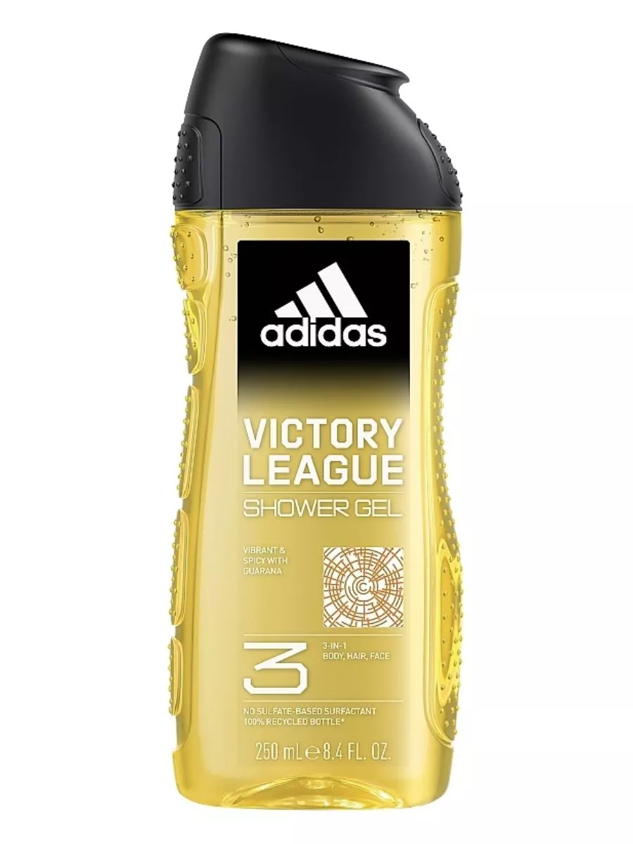 Adidas гель для душа 3 в 1 Victory League 250 мл