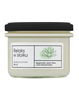 Ароматизированная свеча в стекле Aroma HOME CRAFT CANDLE 140G RELAXATION IN A JAR