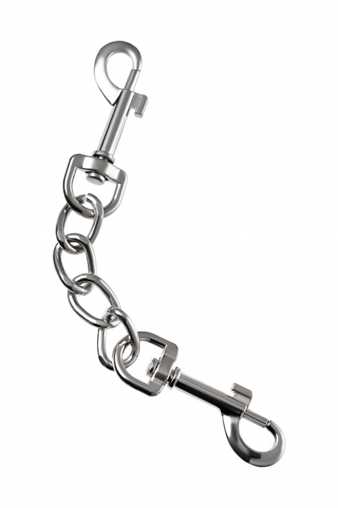 Малиновые БДСМ наручники с цепочкой