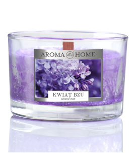 Ароматизированная свеча в стекле Aroma HOME SCENTED CANDLE 115G LILAC FLOWER