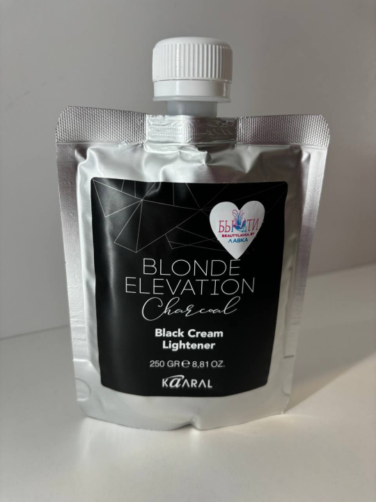 Kaaral Blonde Elevation Charcoal Черный угольный осветляющий крем - осветление до 9-10 тонов