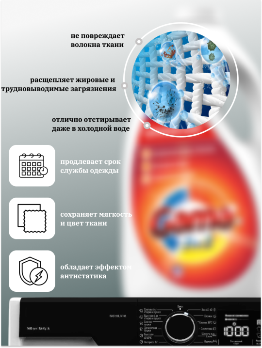 Гель для стирки Gama Universal 4.15л