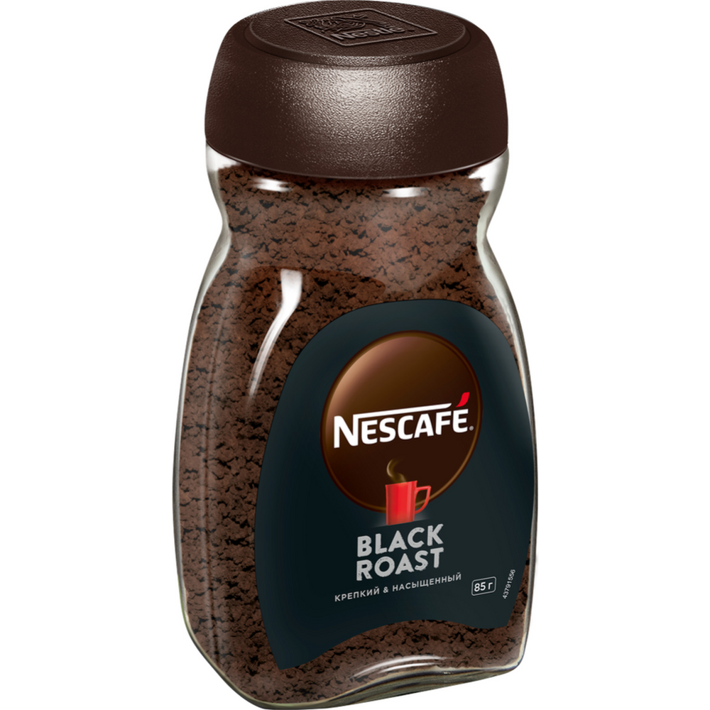 Кофе растворимый «Nescafe» Black Roast, гранулированный, 85 г #3