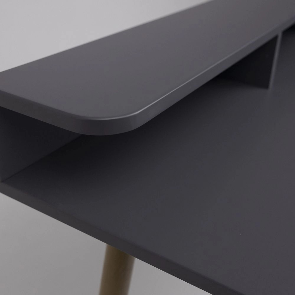 Письменный стол «AksHome» Jasper, серый/бук, 1200х550х850 мм