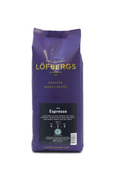 Кофе в зернах Lofbergs ESPRESSO 1кг