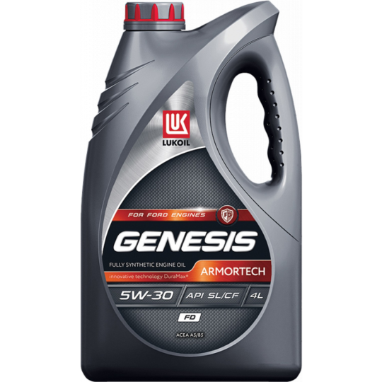 Масло моторное «Lukoil» Genesis Armortech НК, 5W30, 3149287, синтетическое, 4 л