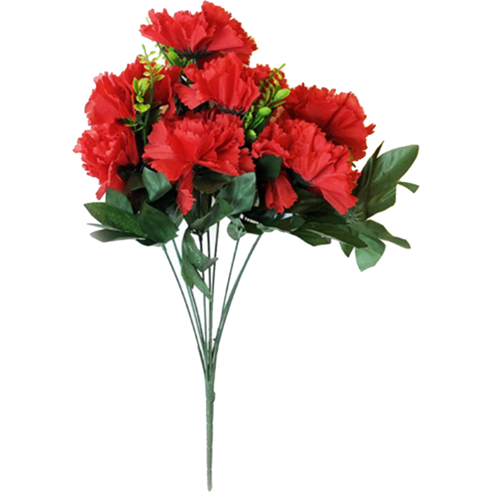 Цветок искусственный «Гвоздики» BY-700-09, 9 цветков, 48 см #0