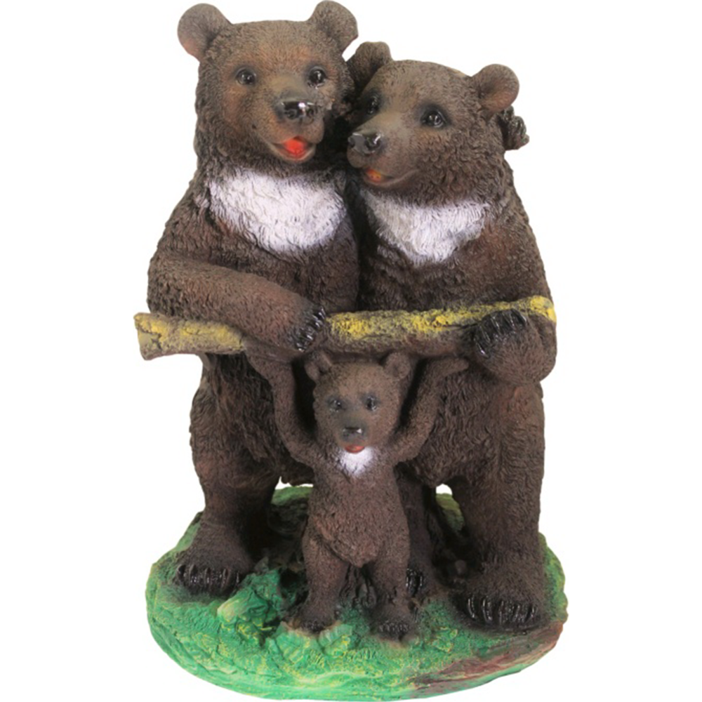 Фигура садовая «Три медведя» 42х32 см