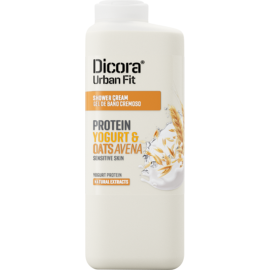 Крем-гель для душа «Dicora» Urban Fit, Protein Yogurt & Oats, 750 мл