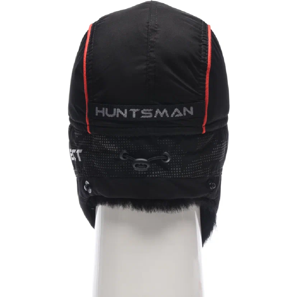 Шапка «Huntsman» ушанка, зимняя, Reflect, черный/норка с маской, Reflex, размер 56-58
