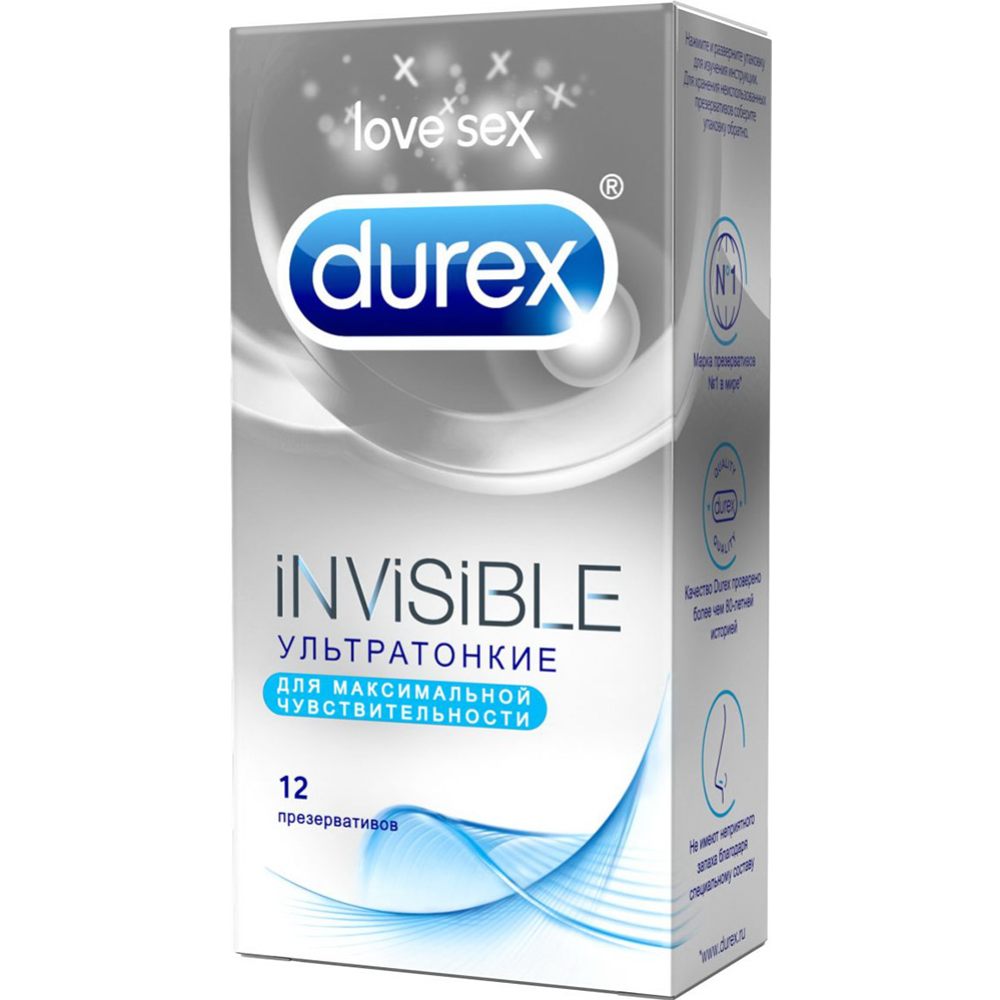 Презервативы «Durex» Invisible, №12 #0