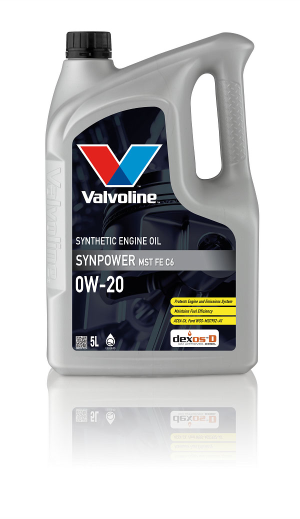 Моторное масло Valvoline SynPower MST FE C6 0W-20 5л