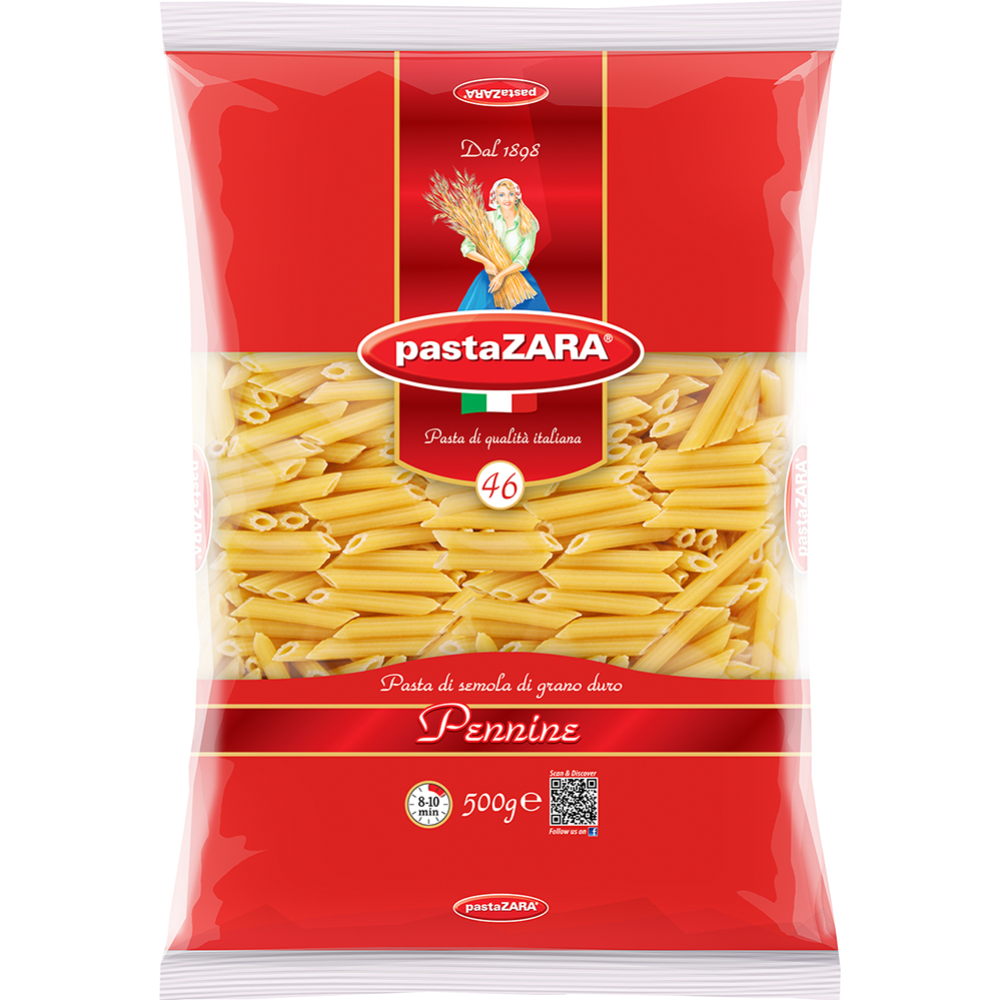 Макаронные изделия «Pasta Zara» №46, 500 г #0