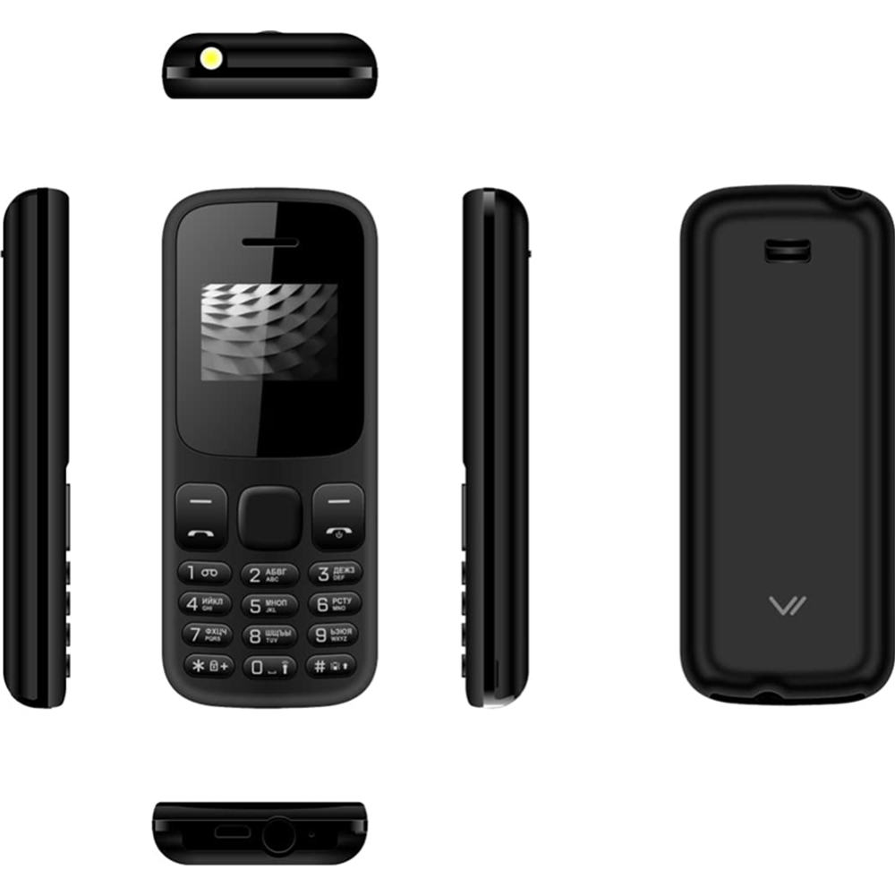 Мобильный телефон «Vertex» M114, VRX-M114-BCK, черный, без СЗУ