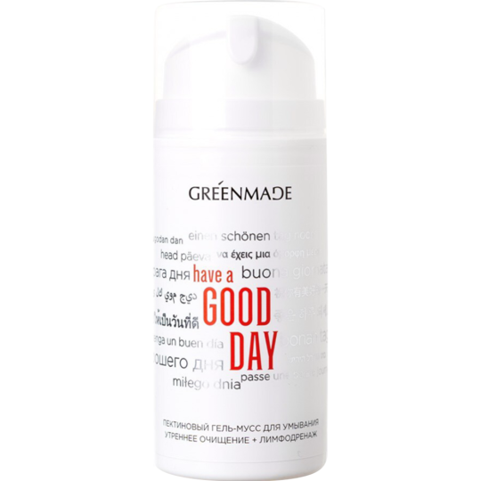 Гель-мусс для умывания «Greenmade» Have a Good Day, 100 мл