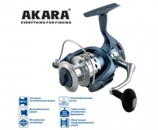 Катушка Akara Sea Rider SRF5000 4+1bb, запасная шпуля