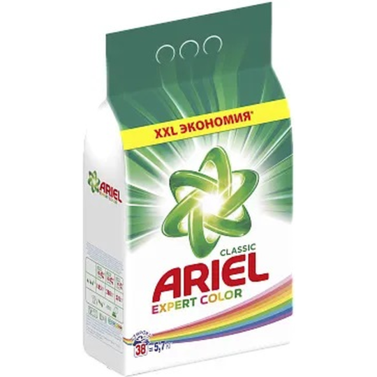 Стиральный порошок «Ariel» Expert Color, 5.7 кг