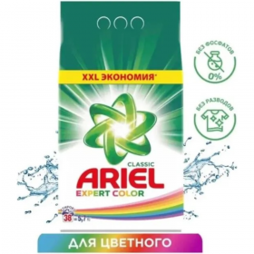 Сти­раль­ный по­ро­шок «Ariel» Expert Color, 5.7 кг