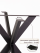 Подстолье металлическое, опора для стола Лофт разборное, черный STAL-MASSIV