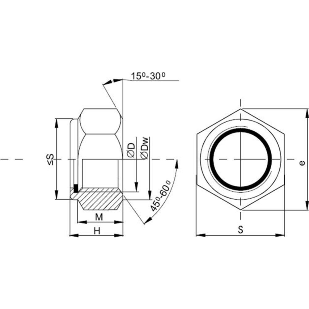 Гайка «ЕКТ» CV010418, М14, 700 шт