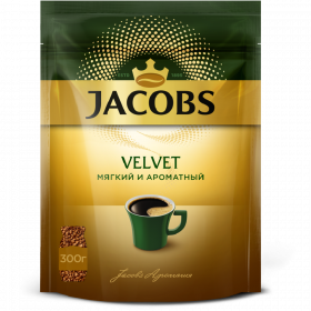 Кофе рас­тво­ри­мый суб­ли­ми­ро­ван­ный «Jacobs» Velvet, 300 г