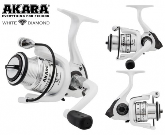 Катушка Akara White Diamond 3000 4+1 bb