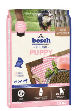 Корм доля щенков  Bosch Puppy (Бош Паппи)с 3-х недель 7.5кг