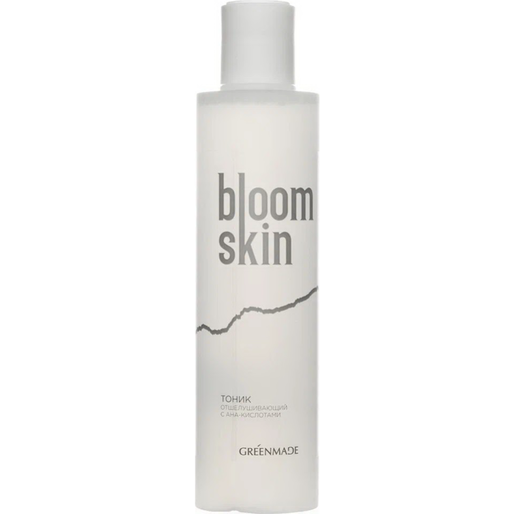 Картинка товара Тоник для лица «Greenmade» Bloom Skin, с АНА-кислотами, 200 мл