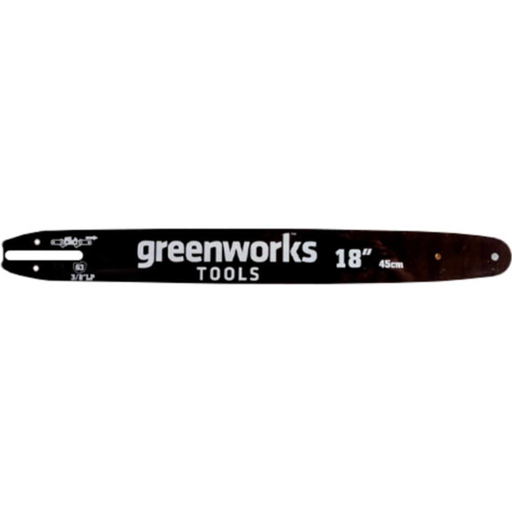 Стальная шина для цепной пилы «Greenworks» 20037, 29777