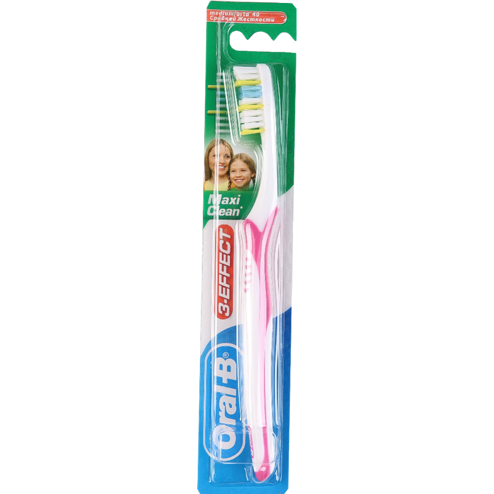 Зубная щетка «Oral-B 3-Effect» maxi clean, 1 шт