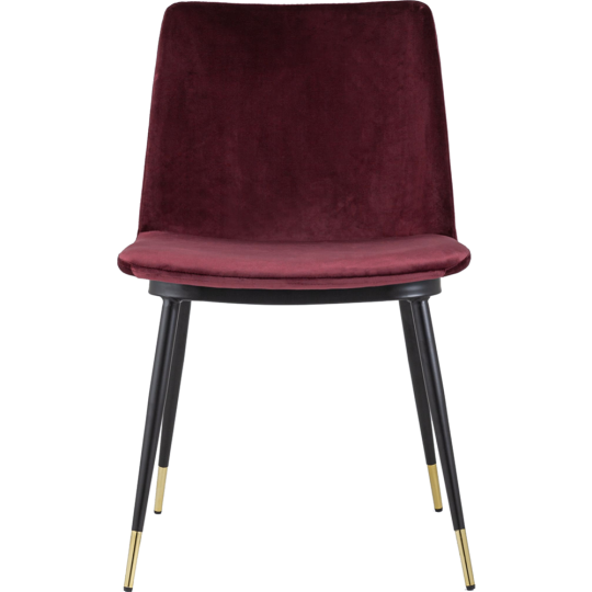 Стул «Stool Group» Мелисса, FDC8028 RED FUT-66, велюр бордовый