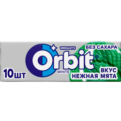 Же­ва­тель­ная ре­зин­ка «Orbit» нежная мята, 13.6 г