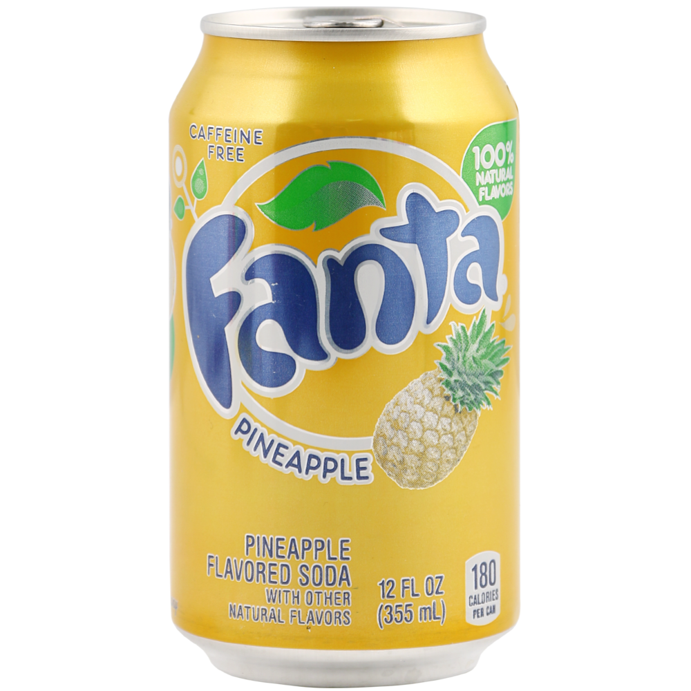 Напиток газированный «Fanta» ананас, 0.355 л