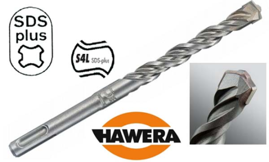 Сверло по бетону Hawera Sds Plus S4 d. 16 х 800 мм