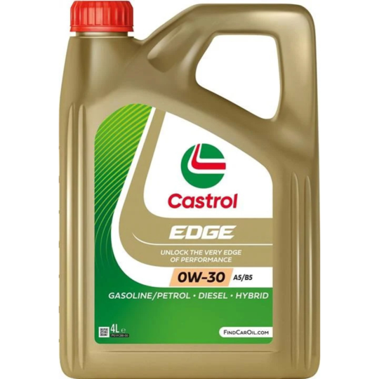 Масло моторное «Castrol» Edge 0W-30, 15F6A5, 4 л