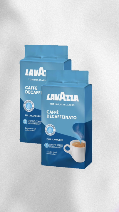 Кофе молотый Lavazza Caffe Classico Decaffeinato 250г x 2  шт